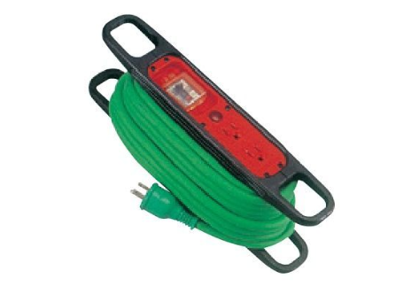 10m 漏電ブレーカー付 ハンドリール HR-EK102 日動工業