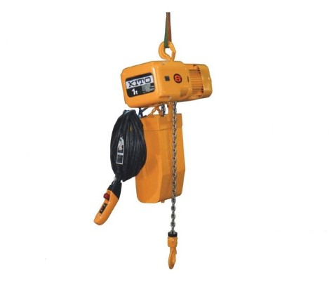 キトー KITO 1t 電動トロリー付き電動チェーンブロック 電動ウィンチ