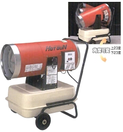 100V 傾斜型 ジェットヒーター 115R HGNX 静岡製機