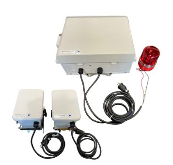 工事車両 退場警報システム E2Warning NETIS登録番号 QS-210049-A アカサカテック